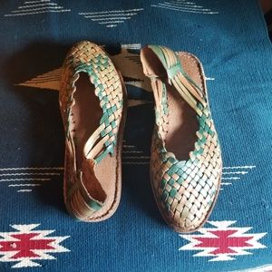 Turquoise Artisan Sandals